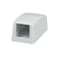 Panduit MINI-COM 1PT LP SURFACE MOUNT BOX A SGL CBX1WH-A - alternate 3